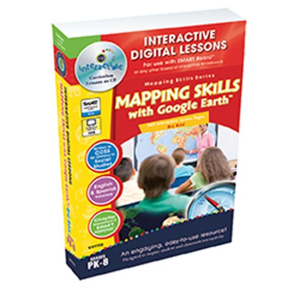 Classroom Complete Press Mapping Skills With Google Earth Big Box - Paul Bramley CC7773